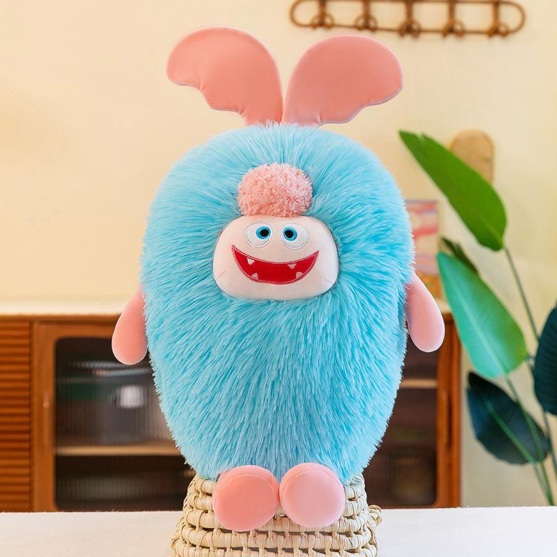 Soft and Cute Monster Carrot Plush Toys Children's Sleeping Pillow Office Cushion Girl Birthday Gift