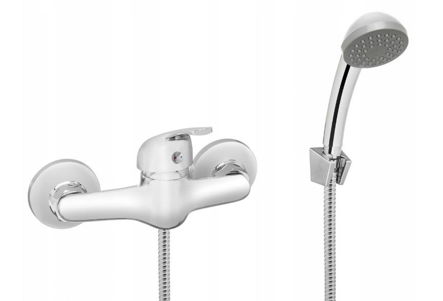 Invena Shower Faucet with Shower Set Mitris Chrome