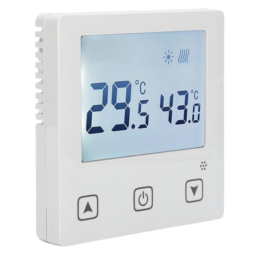 AC220V Thermostat Water Floor Heating Air Conditioner Temperature Controller with Touch Screen