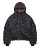 Glack Gj107 Reworked N2B Nylon Short Parka (Black)