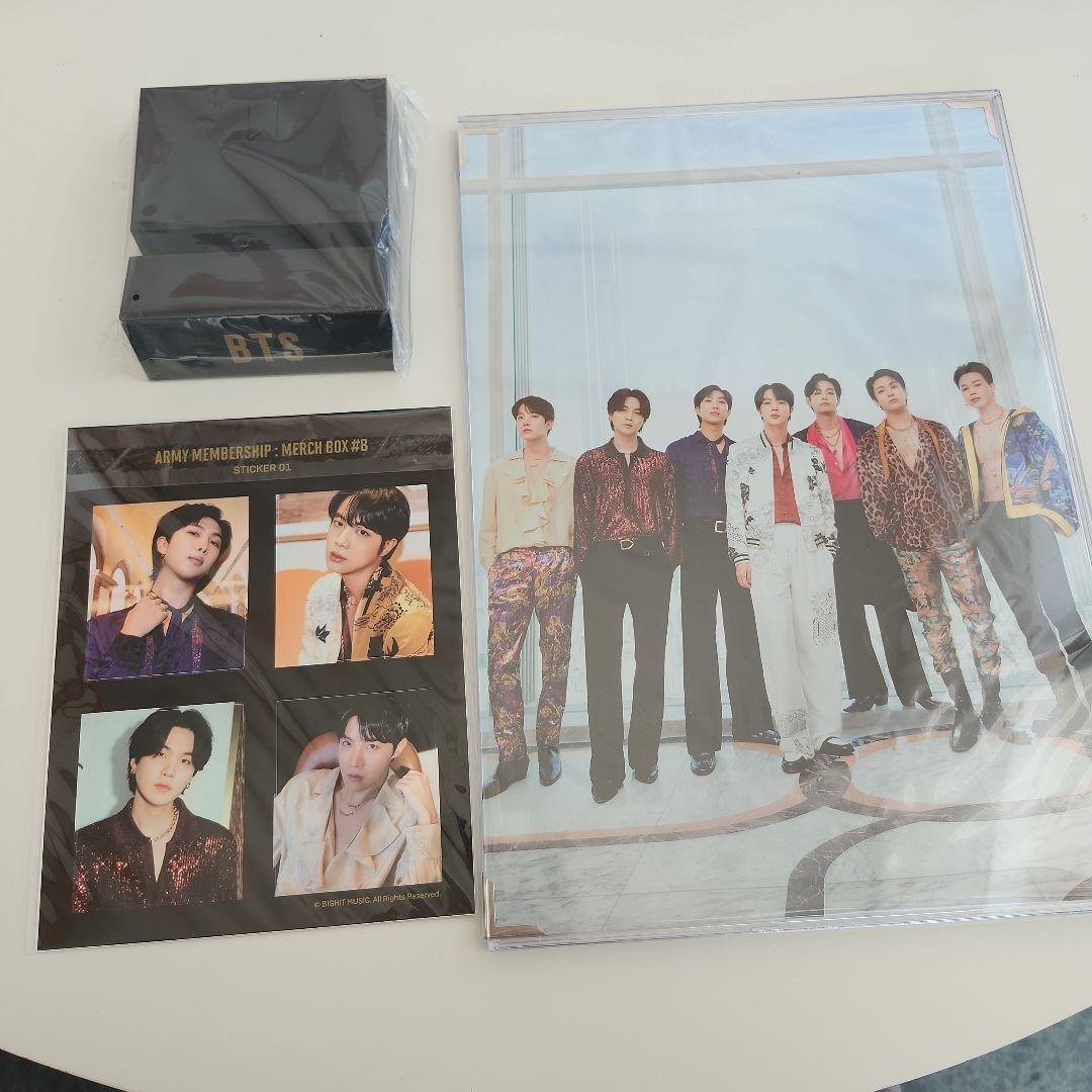 

[USED] BTS MERCH BOX 8 Premium Photo Stand Sticker