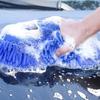 1/2pcs Car Cleaning Brush Cleaner Tools Microfiber Car Washer Sponge Cleaning Washing Towel Auto Gloves Car Washing Accessories