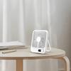 USB/Charging Portable Small Fan Digital Display Personal Desk Fan Adjustable Foldable Fan for Home Room Table Office