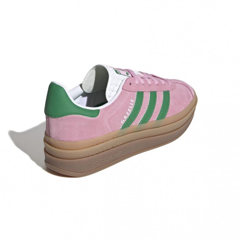 Adidas Gazelle Bold True Pink Green Ie0420