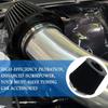 76mm Air Filter Power Intake High Performance Racing Universal JDM Dual Funnel Adapter Cold Air Intake Filter For Apexi