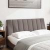 VidaXL Taupe Headboard Cushion 140 Cm Fabric 4019167
