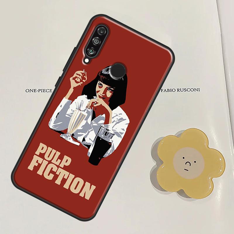 PULP FICTION For Huawei Nova Y91 Y60 Y70 Y90 Y61 3i 7i 8i 11i Nova 11 9 10 SE P20 P40 Lite P30 Pro Case