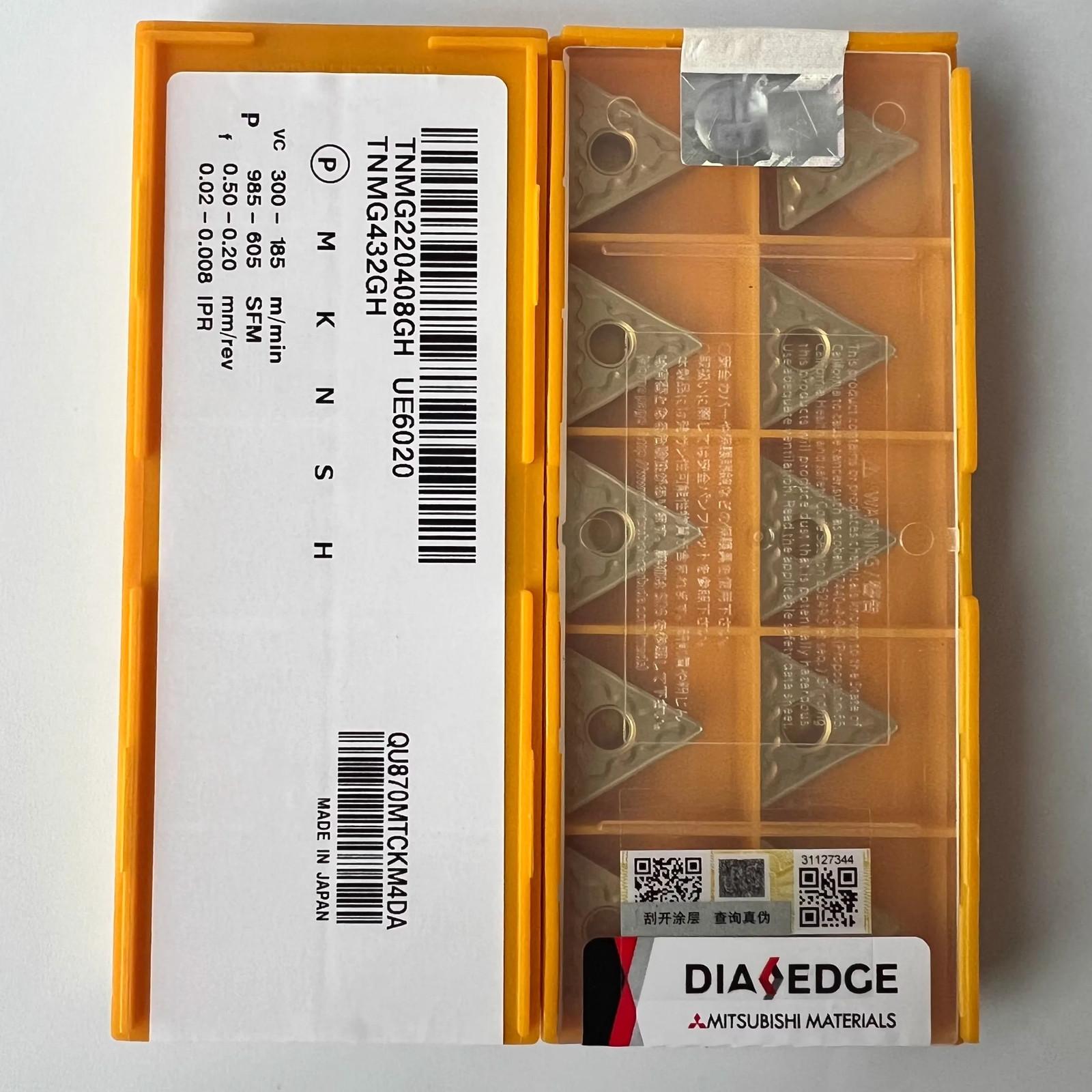 

Original / TNMG220408GH UE6020 / Original CNC cemented carbide blade 10 Pcs