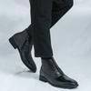 Fashion Fashion Slip on Footwear Leisure Business Motorcycle Boots Lace-Up Mens Chelsea Boots Casual Leather Men Comfortable Ankle Boots