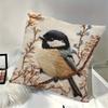 Bird Pillowcase: Nature's Art for Your Comfort Sofa cushion cover, home room dormitory decoration, 2D printing