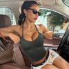 Fall 2025 New Fitness Underwear Cami Women's Belt Chest Pad Sports Bra Hanging Neck Yoga Clothes Beauty Back Outer Wear