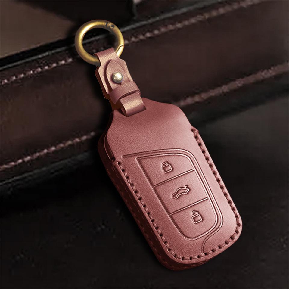 Chery Little Ant EQ1 2021 Electric Car Key Cover - Remote Key Shell with Buckle