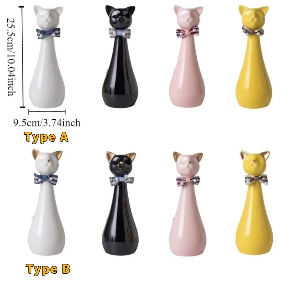Cat Shaped Dog Ceramic Urn Moisture-proof Cat Funeral Urn Pet Cremation Urn  Pet Supplies