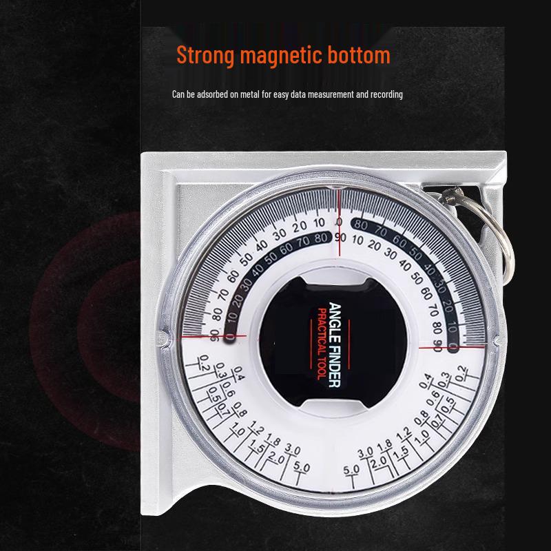 High-Precision Digital Inclinometer: Multifunctional Magnetic Angle Finder with Horizontal Display