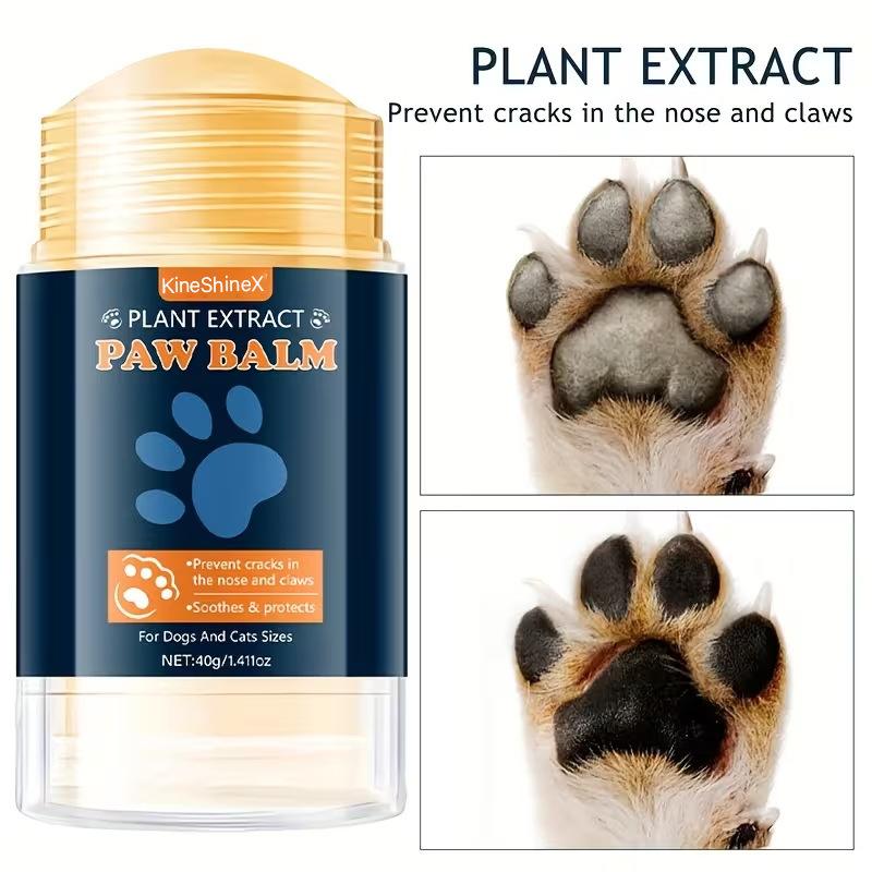 40g Pet Paw Care Cream Paw Soothing Balm Dogs and Cats Moisturizing Paw Balm