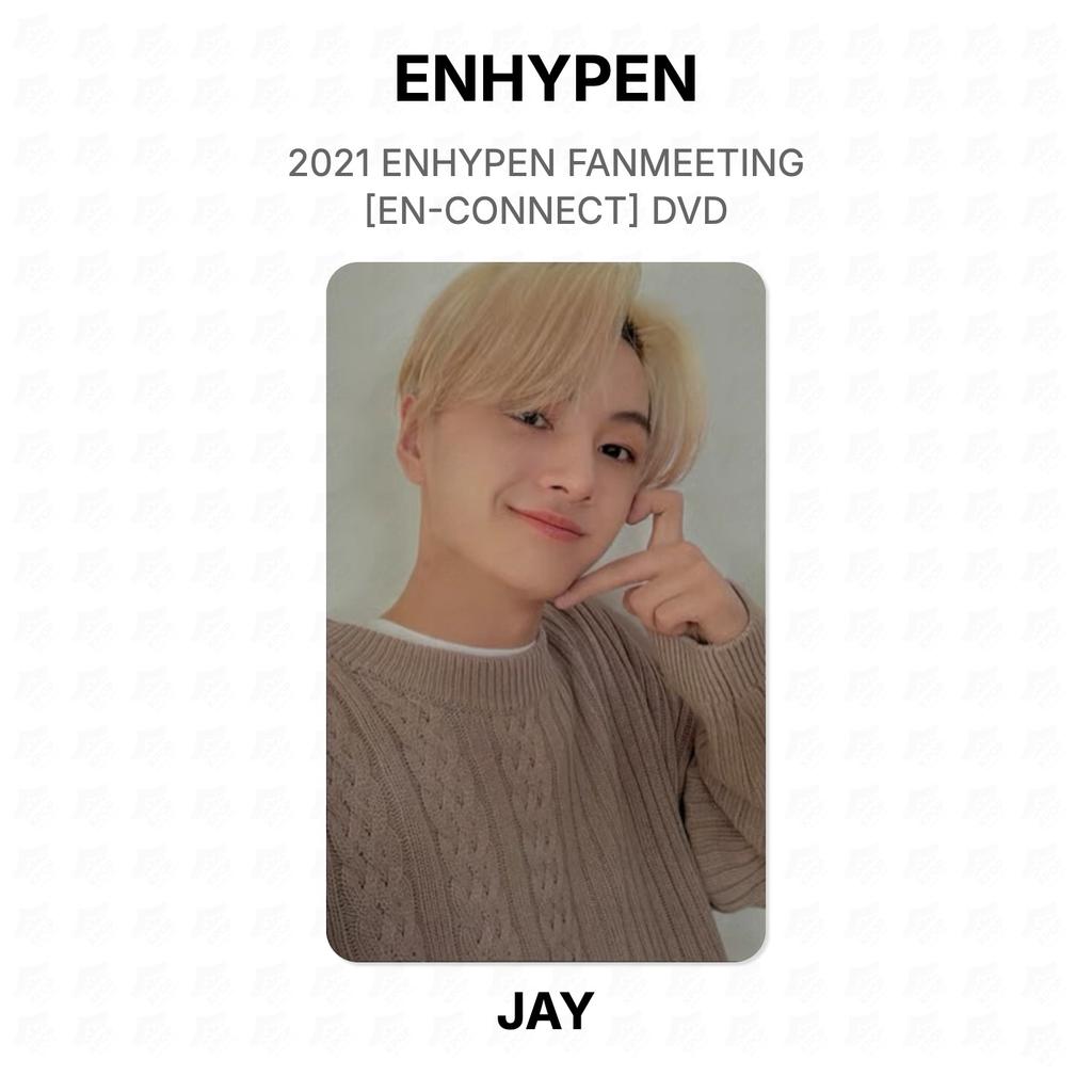 ENHYPEN 2021 ENHYPEN FANMEETING [EN-CONNECT] DVD Fotocarta Oficial