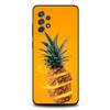 Summer pineapple Phone Case For Samsung S25,S24,S21,S22,S23,S30,Ultra,S20,Plus,Fe,Lite,Note,10,9,5G Black Cover