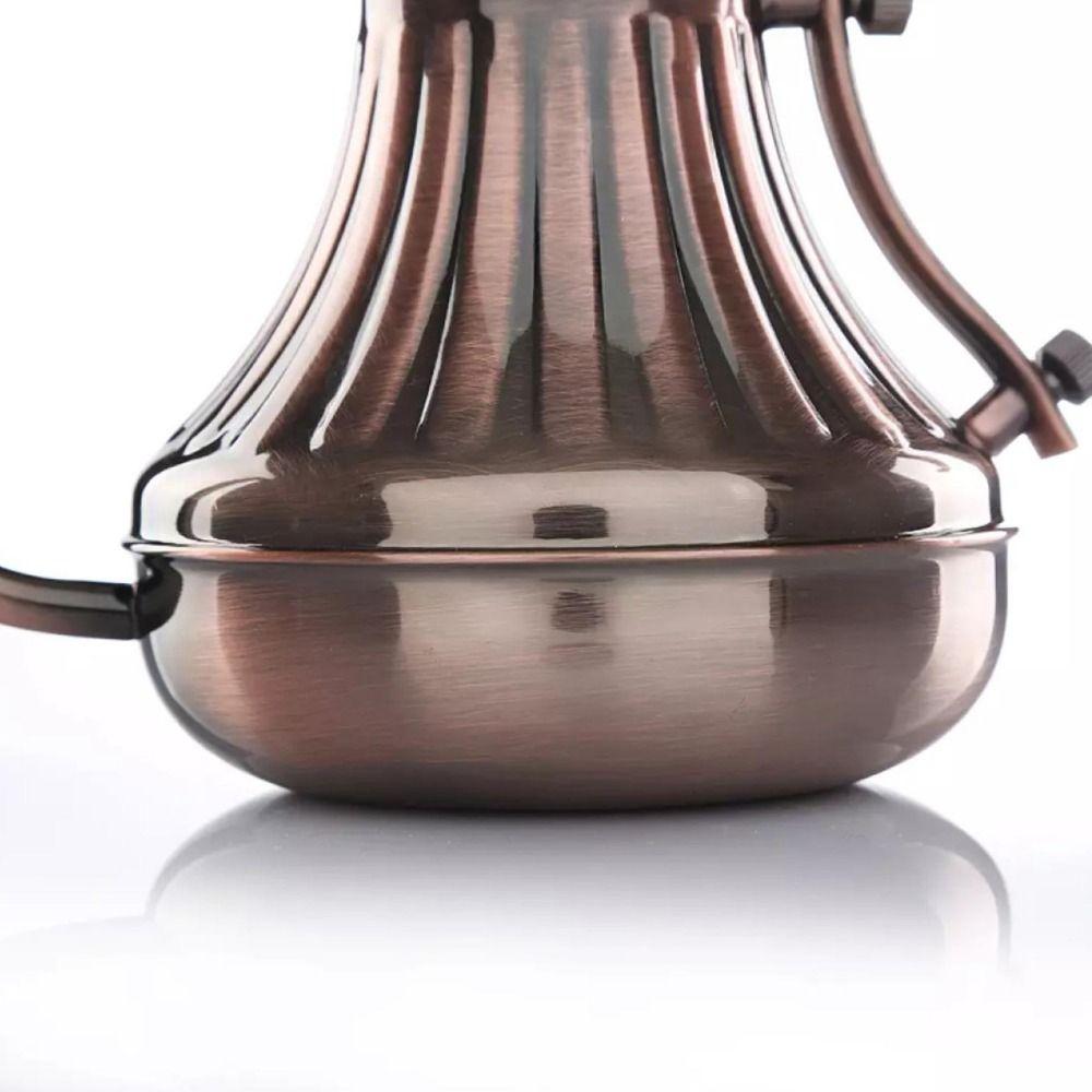 Long Mouth Gooseneck Tea Kettle Stainless Steel Teapot Vintage Drip Kettle  Office