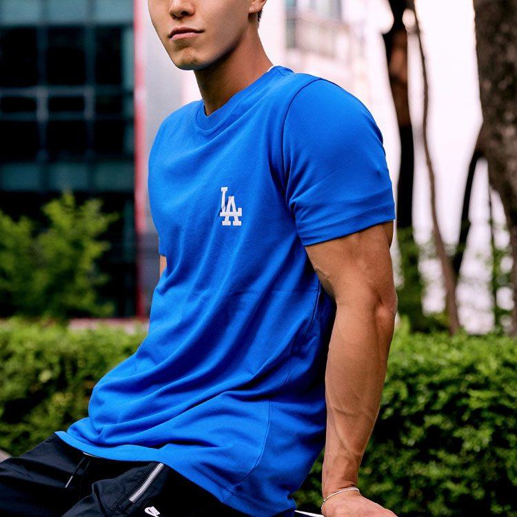 MLB Los Angeles Dodgers T Shirts Unisex Crew Neck Moderate Straight Fit 31TS10031-07U