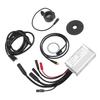 Electric Scooter Controller Kit 15A Controller Water Resistant VM T8 Color Display Meter with Thumb Throttle for 250W 350W Motor Conversion