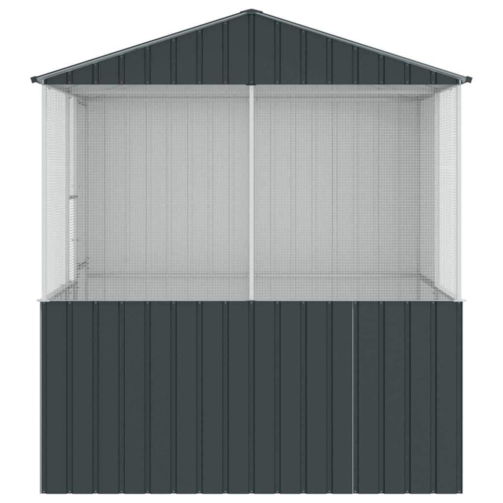 Bird Cage Anthracite 215 x 209 x 230 cm Galvanized Steel