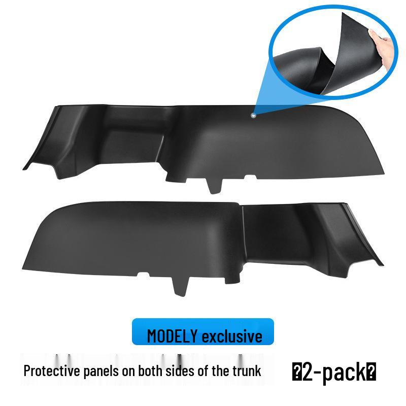 Tesla Model Y Suede Trunk Side Panel Pad