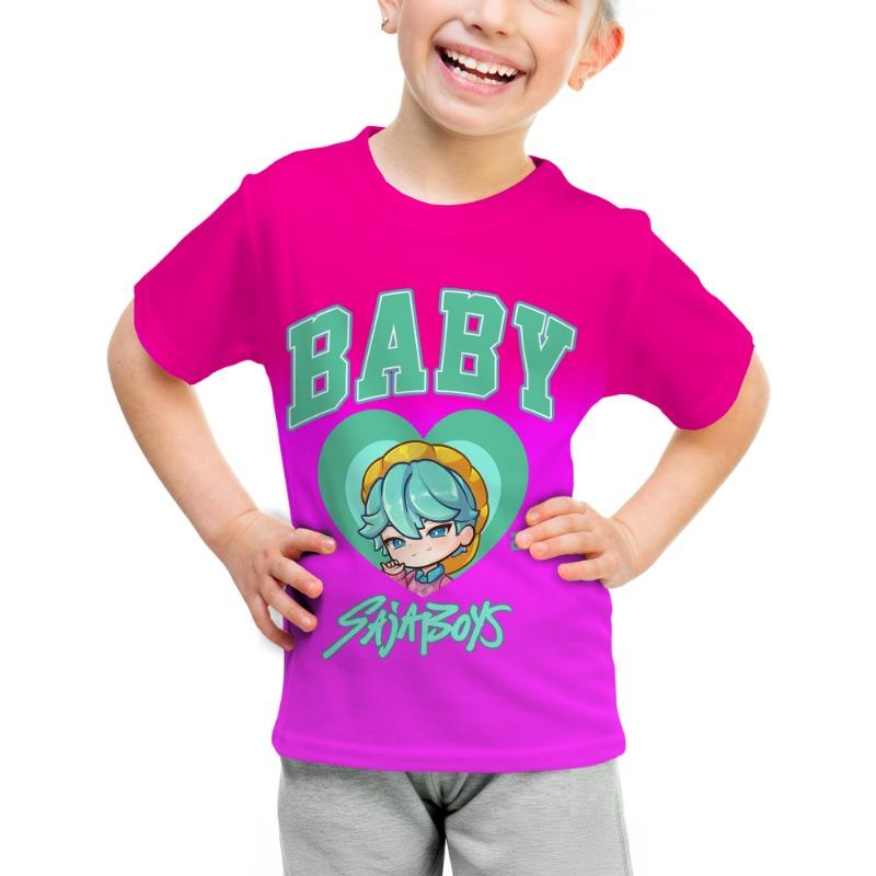 2025 Nou Bumbac pentru copii KPop vânător de demoni top casual mânecă scurtă fată băiat KPop grup de fete demon cadou pentru fani tricou