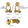 High Conductivity Brass Battery Connectors Automotive Battery Clamps Ensures Reliable Current Transmission for Vehicles