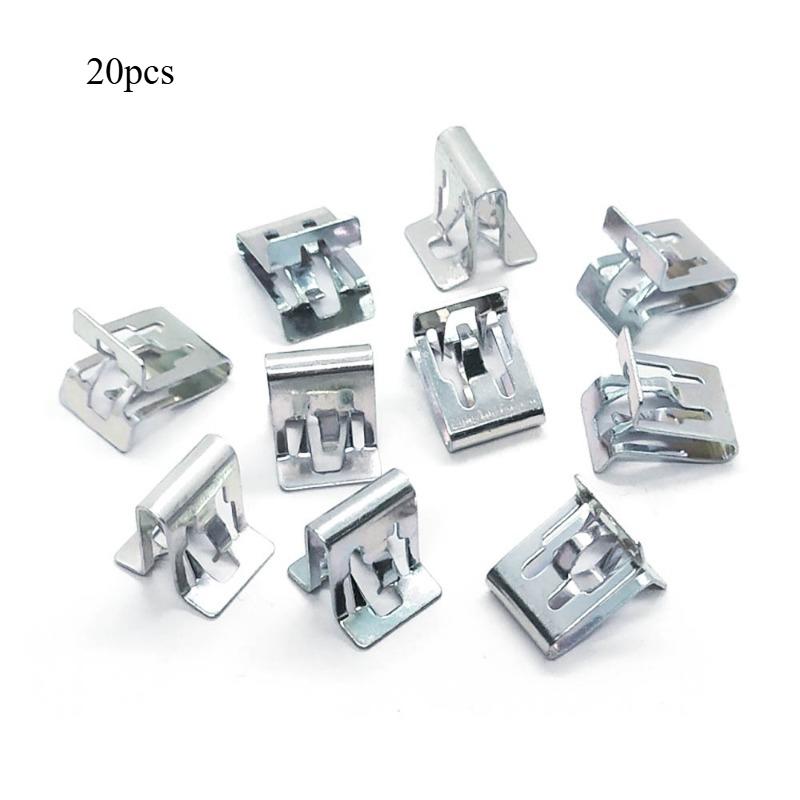 Metall-Befestigungsclips Allzweck Türschwellen-Eisenklammer Armaturenbrett Seitenverkleidung Audio-Clips Auto-Halteklammern Zierleisten Zubehör