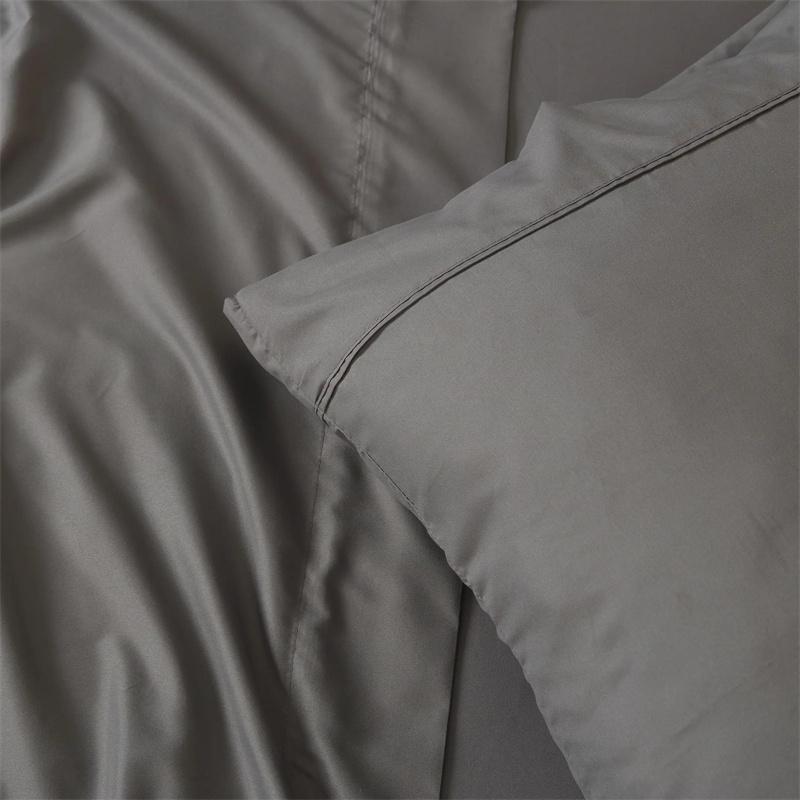 4 Piece Bed Sheet Set Microfiber Queen Sheet Set Hotel Luxury Bed Sheets Extra Soft With Fitted Sheet Flat Sheet & Pillowcases