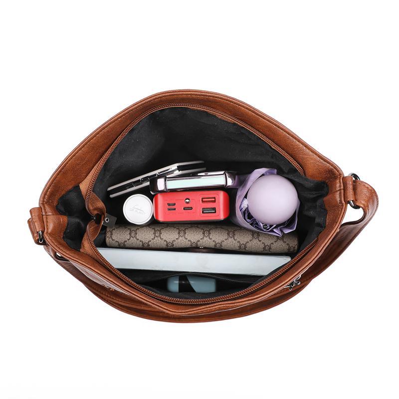 Women's Crossbody Bag Multi-Compartment Shoulder Bag Middle-Aged and Elderly Mother's Bag