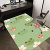 1pz Tappeto Fiori Ranocchia, Tappeto Ufficio Tappetino Esterno Decorazione Casa Tappeto Zona Festival