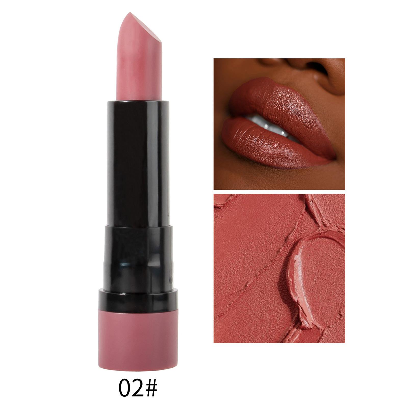 

Daily Velvet Lipstick with Intense Pigment, 1Pc – Smudge-Resistant Matte Finish One Size