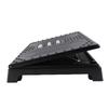 Under Desk Footrest Height Adjustable Ergonomic Anti Slip Detachable Foot Stool for Plane Office Home