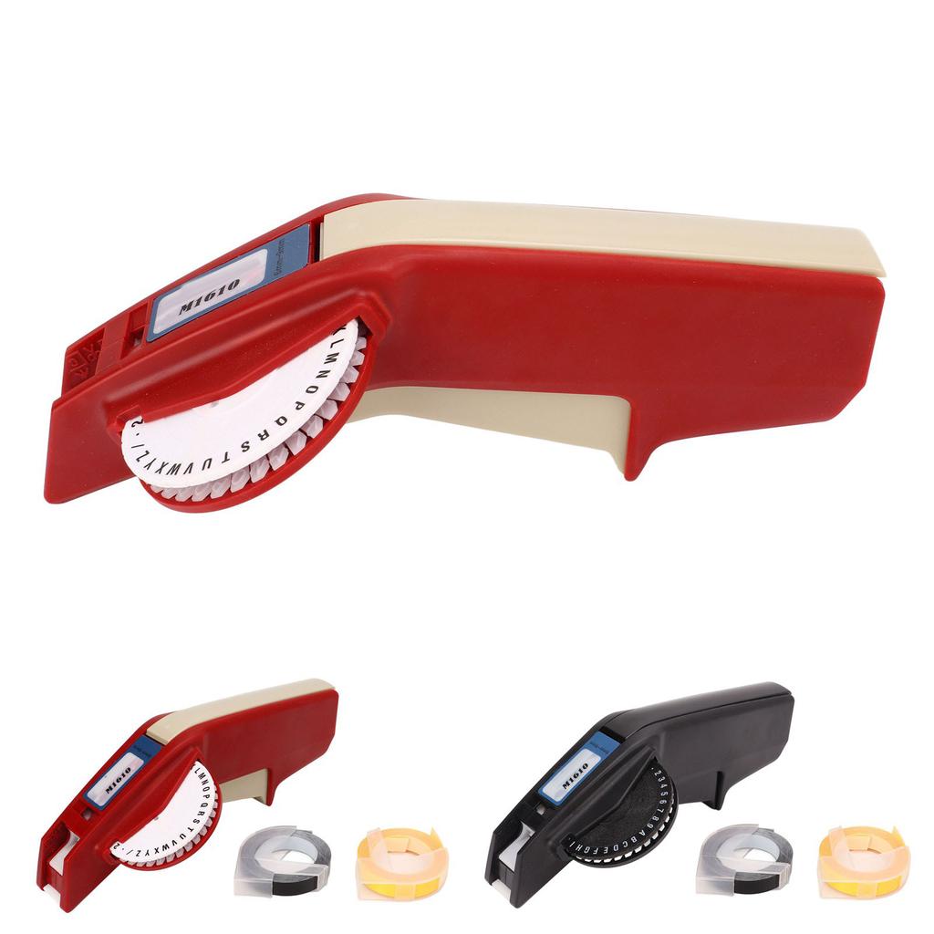 Embossing Label Maker Clear Number Letter  Hand   ABS Label Making Embosser for L