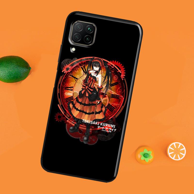Data A Live Tokisaki Kurumi For Honor 50 Etui 8X 9X 10i Pokrowiec Do Huawei Nova 5T P Smart 2021 P20 P30 P40 Lite Pro