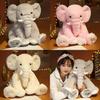 Elephant Cartoon Plush Stuffed Toy Simulation Animal Doll Kid Gifts Birthday