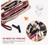 Wrist-Strap Women's Makeup Bag: Cowhide, Double Metal Hinge, Trendy & Fashionable