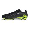 adidas Copa Sense.3 Wygodne Wszechstronne MG (Gumowe krótkie kołki) Trwałe Buty Piłkarskie Męskie Buty Piłkarskie Czarno-Zielone FW6525