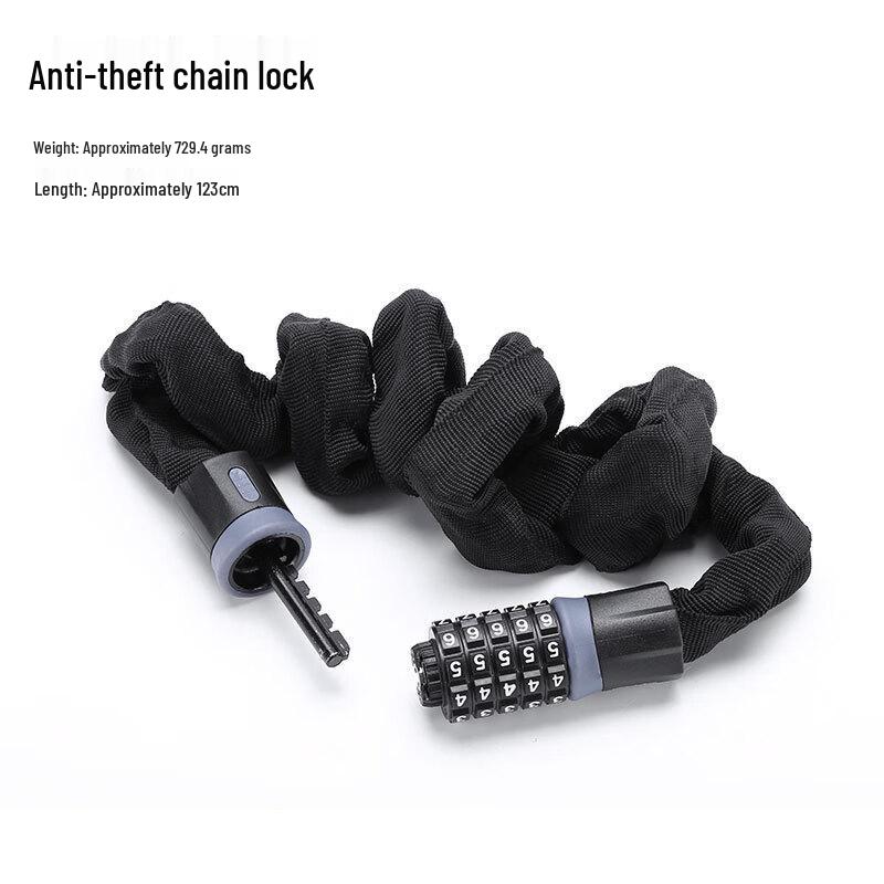 GEETHA 5-Digit Password Bicycle Chain Lock