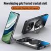 Luksusowy matowy uchwyt 360° AG z podstawką dla etui na telefon Magsafe do Redmi Note 15 Pro Plus, czucie skóry, ochrona obiektywu aparatu, miękkie etui