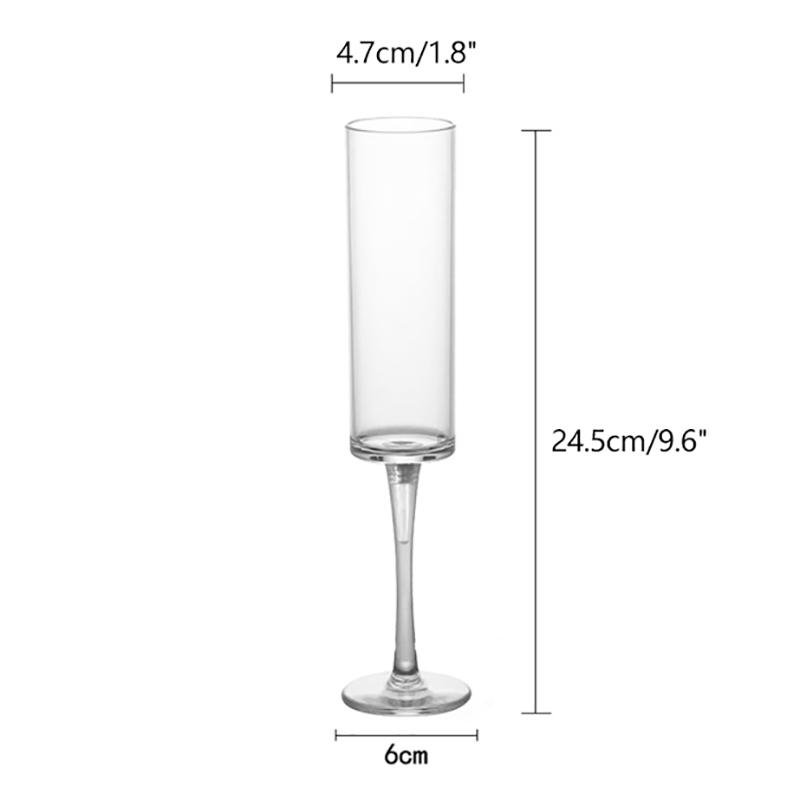 Plastic Champagne Cup Acrylic Champagne Glasses Wine Cups Wedding Toasting Glasses For Birthday Wedding