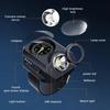 LED Wristwatch Flashlight Multi‑Functional Wristlight USB Rechargeable Wrist Watch Torch Light Power Display 4 Modes for Sports