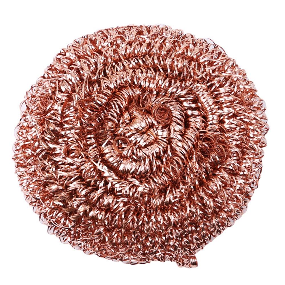 Oven Pots Desoldering Kitchen Copper Coated Cleaning Cleaner Cleaning Ball Scourers Scrubber Pad