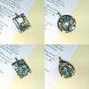Shell Pendant Necklace With Geometric Shapes For Vintage Jewelry Lovers