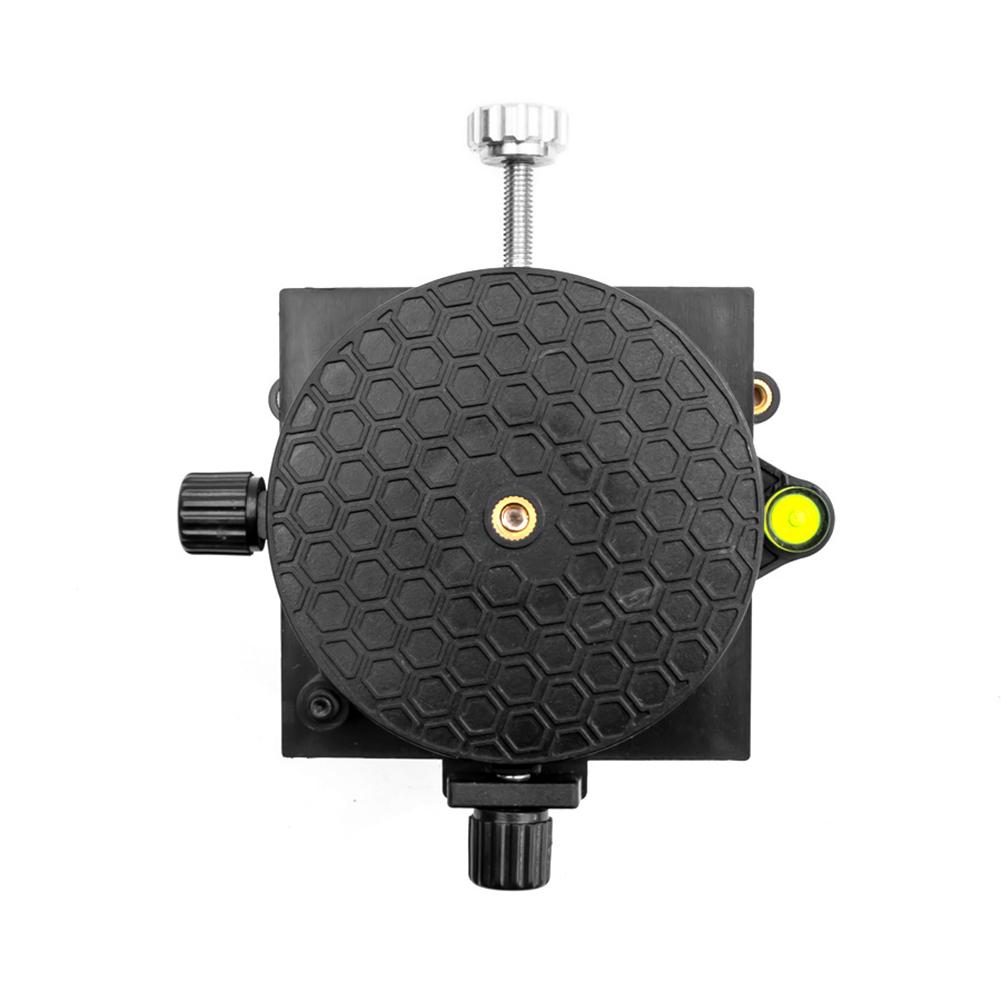 Aluminium Alloy Lift Bracket 360 Degree Rotation Table Lifting Stand Anti-corrosion Rust-prevention for Engraving Lab Tools