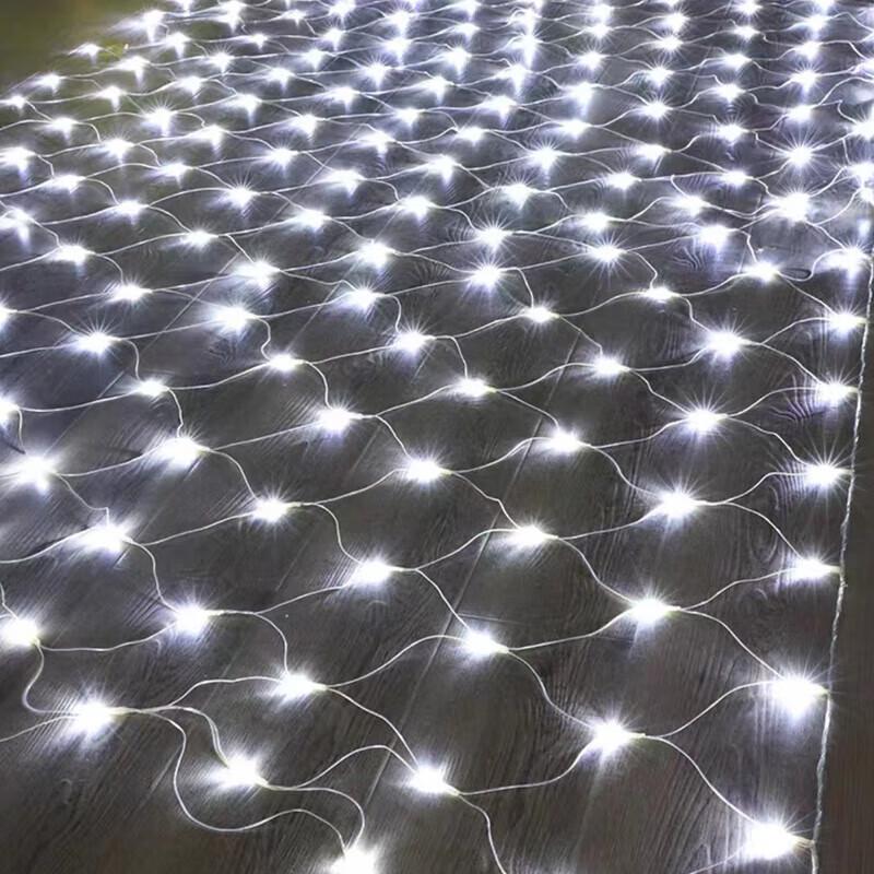 Outdoor LED Fishing Net Decorative Light 3m x 2m, 192 Lights