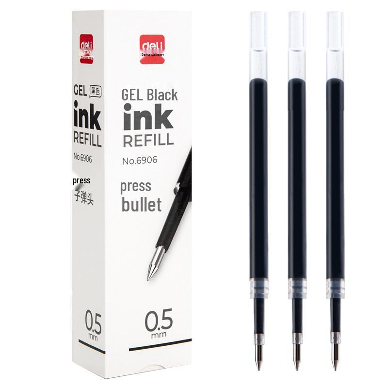 Deli S01/S08 Click Gel Pen Refills