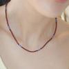 Modernlike Silver 925 Single Loop Bead Necklace