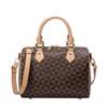 2026 Lente Trendy Eenvoudige Boston Print Kussen Handtas Crossbody voor Vrouwen